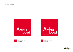 Charte Graphique Arthur Loyd 2015