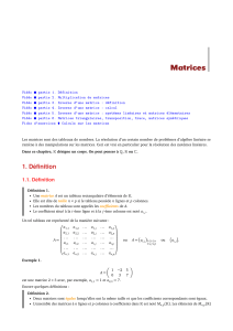 ch matrices