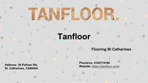 Hardwood Flooring St Catharines by Tanfloor