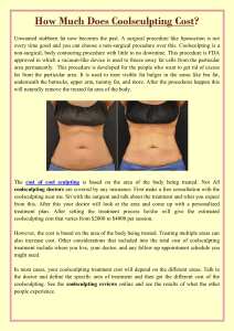 How Much Does Coolsculpting Cost