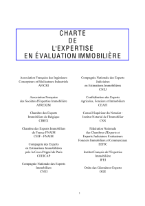 CHARTE - Expertise Immobilière