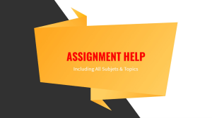 Assignment Writing Services by TreatAssignmentHelp