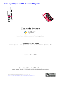 Programmer avec Python facilement