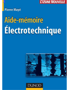 Aide-mémoire-Electrotechnique