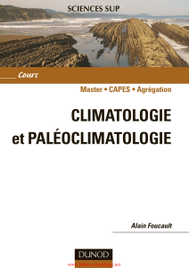 Climatologie et PaleoClimatologie