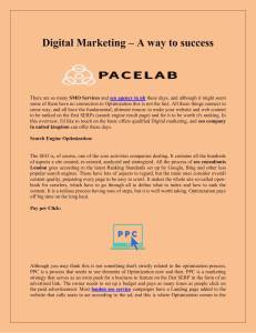 Digital Marketing – A way to success