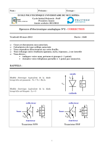 Transistor exercices Corrige-1