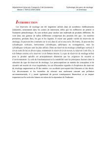 Technologie des parcs de stockage et terminaux