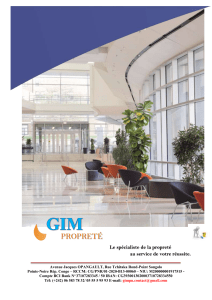Brochure GIM Propreté fr