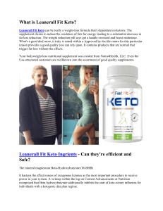 What is Leanerall Fit Keto