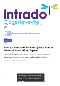 Advanced Keto 1500 - Read Ingredients, Price Work, Scam Or Legit?