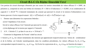 Exercice 1 (Circuit RLC)