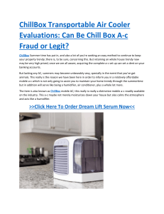 ChillBox Transportable Air