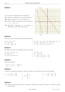 Fiche de r&eacute;visions Math&eacute;matiques Coll&egrave;ge/Lyc&eacute;e