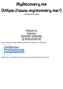 Addiction Recovery Coach In Germany