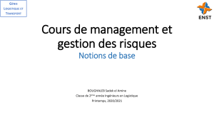 Risk Cours 1 Introduction