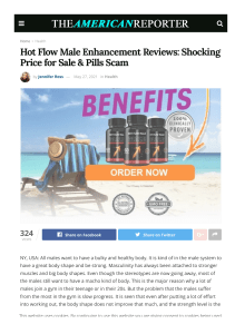 Hot Flow Male Enhancement –  Reviews {0% Side-Effects}