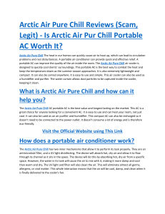 Arctic Air Pure Chill Reviews