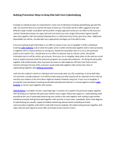 Bullying Prevention Ways to Keep Kids Safe from Cyberbullying