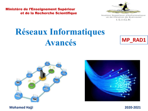 R&eacute;seaux Informatiques Avanc&eacute;s : Protocoles IP et Subnetting