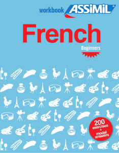 Workbook French Beginners