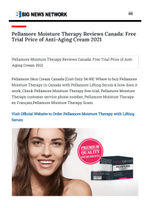 Pellamore Moisture Therapy - Skin Care || Amazing Result!