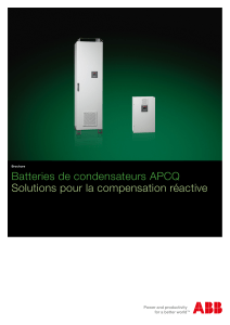 1TXH000432B0301 Brochure Batterie de condensateurs APCQ FR