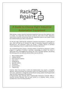 A Guide to Choose Right Industrial Automation Equipment