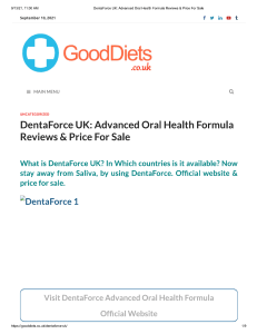 DentaForce Advanced Oral Health