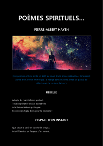 POÈMES SPIRITUELS - PIERRE-ALBERT HAYEN