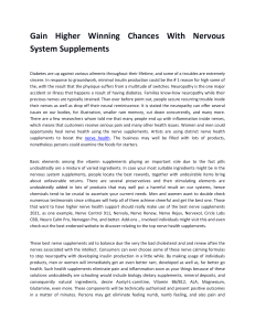 Nerve Supplements