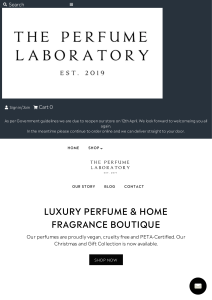 Online Perfume Boutique
