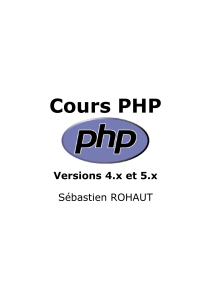 Cours php
