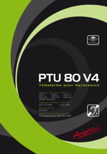 PTU 80 V4 - Français