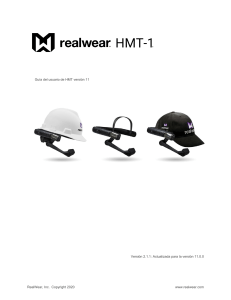 RealWear HMT-1 Release 11 User Guide ES v1 20200203