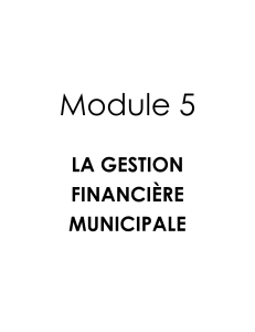 Module 5- FORMULAIRE municipal