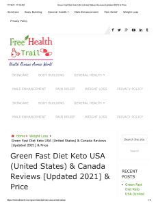 Green Fast Diet Keto