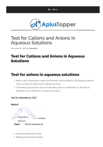 www-aplustopper-com-test-cations-anions-aqueous-solutions-