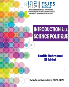Toufik Rahmouni 2021 - Introduction à la science politique (1)