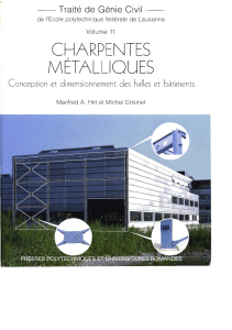 Charpentes métalliques - TGC volume 11