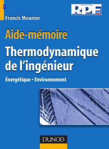 Aide-memoire de thermodynamique de lingenieur Energetique - Environnement by Meunier F. (z-lib.org) Code UE  USFI01