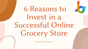 6 Reasons to Invest in a Successful Online Grocery Store