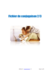 fichier de conjugaison 2.3