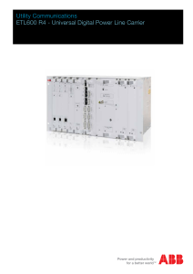 1 194 ETL600 R4 Universal Digital Power Line Carrier
