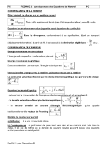 resume-electromagnetisme-2-consequences-des-equations-de-maxwell