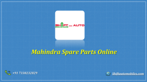 Buy Mahindra Spare Parts Online - Shiftautomobiles.com