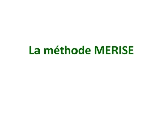 La methode Merise