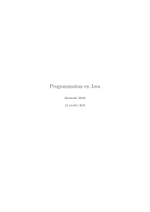 wivato.com - Cours Programmation en Java et exercices en PDF