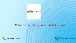 Mahindra Car Spare Parts Online - Shiftautomobiles.com