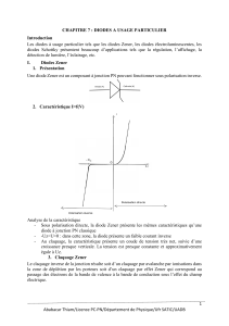 Cours 7 Diodes particuliers